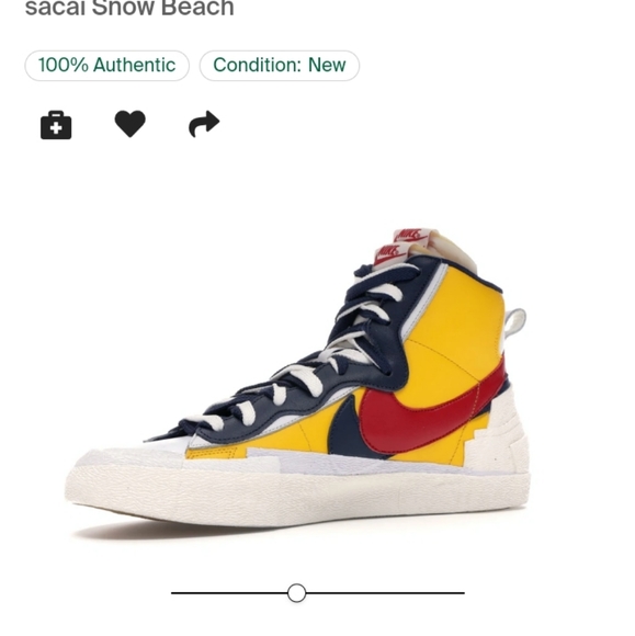 Nike x sacai blazers - Picture 2 of 2
